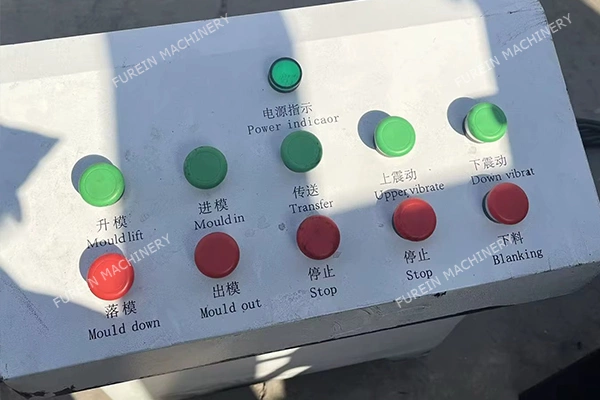 Electric control cabinet for QT4-26 semi automatic block making machine