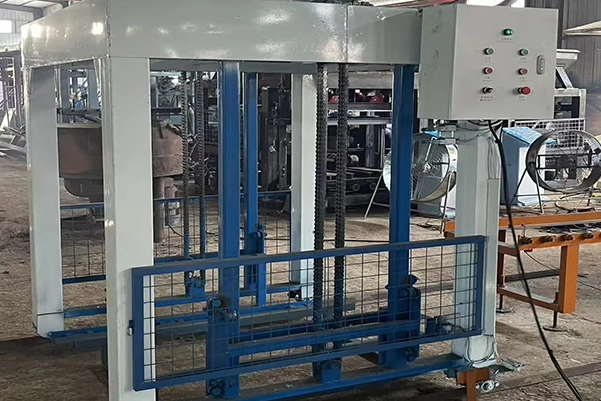 Automatic pallet stacker matched with QT6-16 concrete block production machine