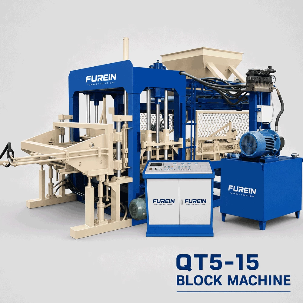 QT5-15 Automatic Hydraulic Block Making Machine