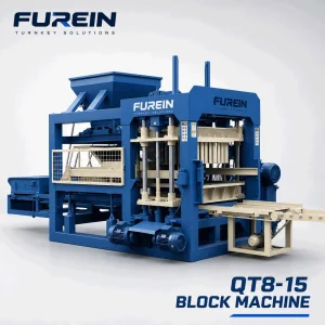 QT8-15 fully automatic hydraulic concrete block making machine