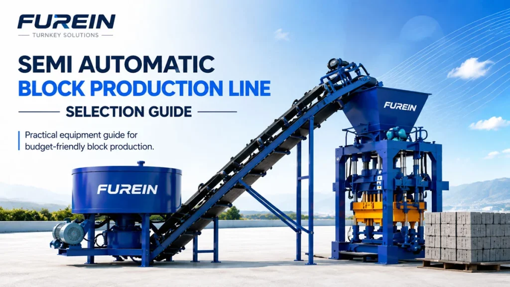 Semi Automatic Block Production Line Selection Guide
