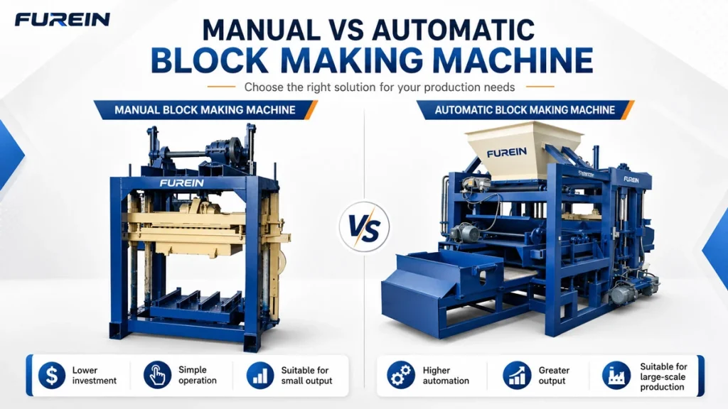 Manual vs Automatic Block Making Machine: How to Choose